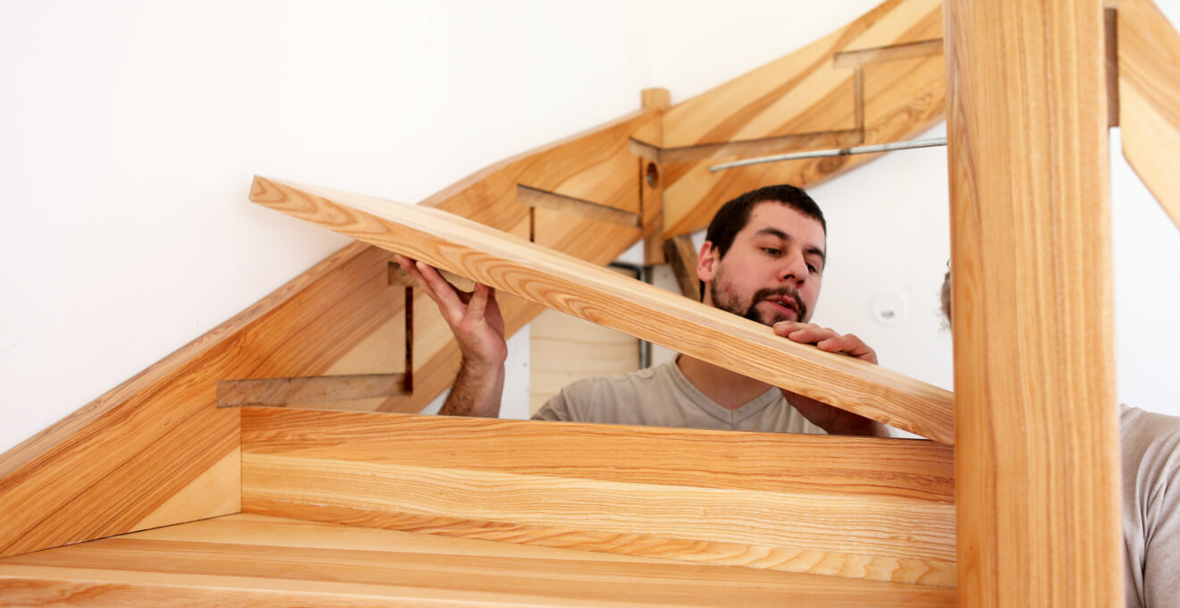 Montage d’escalier