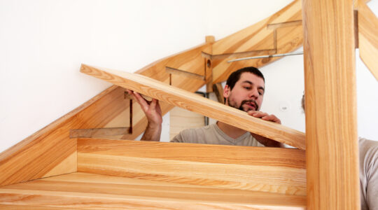 Montage d’escalier
